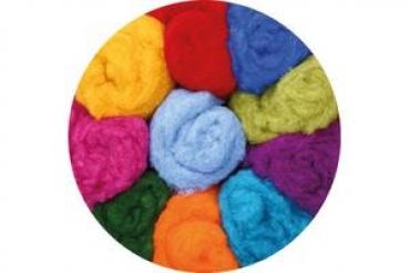 Märchenwolle im Vlies - Feinste Merinowolle über 20 Farben